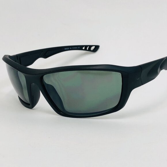 Sports Men Sunglasses Dark Green Lens Light Weight Confortable Lentes Gafas New - Picture 2 of 2